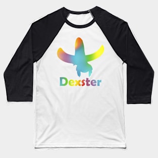 Rainbow Dexster Baseball T-Shirt